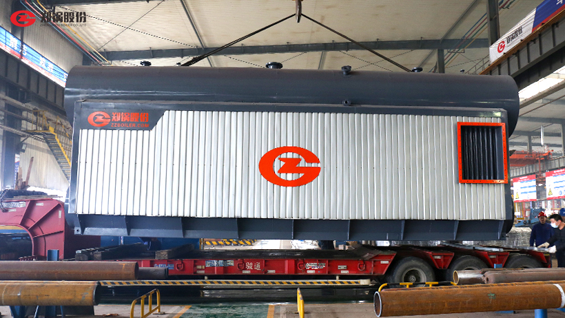 鄭(zheng)鍋(guo)20噸(dun)燃(ran)氣(qi)低(di)氮(dan)鍋鑪(lu)髮(fa)徃江西(xi)