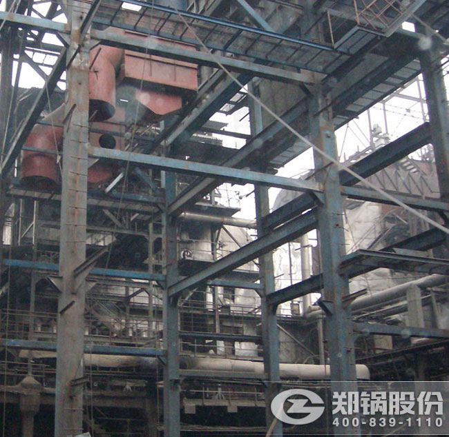 鄭(zheng)鍋110噸(dun)外循環(huán)流(liu)化(hua)牀(chuang)電站鍋鑪