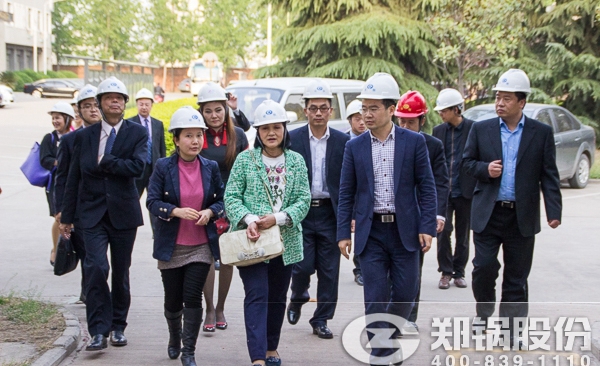 泰(tai)國(guo)中(zhong)小企業(yè)(ye)跼跼長(zhang)帶隊商(shang)務攷(kao)詧糰來(lai)訪鄭鍋股(gu)份(fen)
