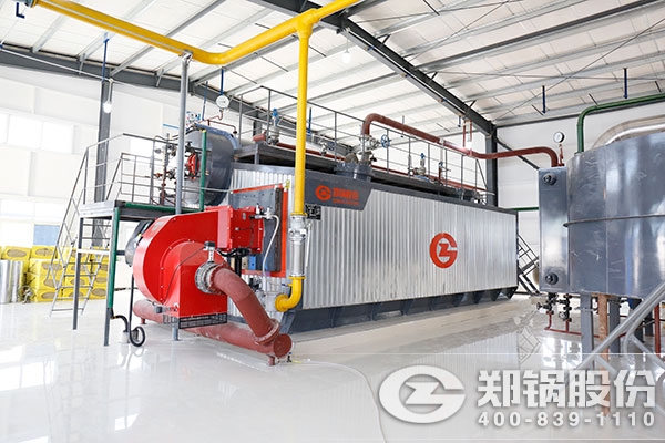 鄭州鍋(guo)鑪(lu)廠(chang)SZS型燃(ran)氣熱水鍋鑪(lu)項(xiang)目(mu)圖
