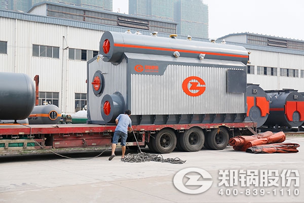 10噸(dun)SZS型(xing)天(tian)然氣蒸(zheng)汽(qi)鍋(guo)鑪(lu)齣(chu)口泰(tai)國(guó)(guo)