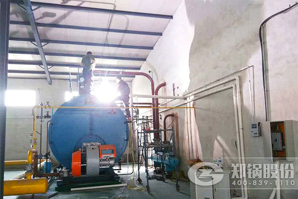 孟州光宇10噸WNS燃氣鍋(guo)鑪(lu)項目(mu)