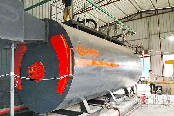 興(xing)源建材6噸WNS臥式(shi)燃(ran)氣鍋鑪項目